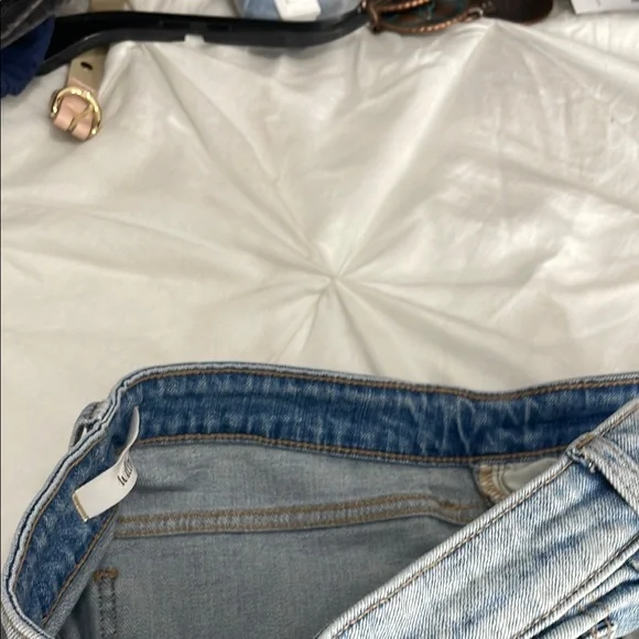 Slim Fit Blue Jeans with Faded Wash - Picture 2 of 8